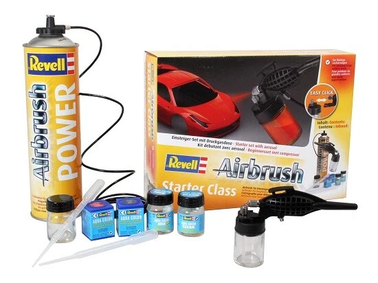 Revell 39196 - Zubehör - Airbrush Einsteiger-Set Starter Class - Neu - Bild 1 von 1