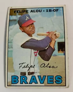 1967 Felipe Alou # 530 Atlanta Braves Topps Baseball Card - Picture 1 of 2