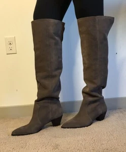 Vince Camuto Sewinny Over The Knee Suede Boots Women’s Size 10 - Picture 1 of 8