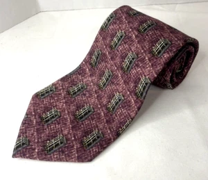 J.Z Richards Men's Necktie All Silk Hand Made in America Design 3256-9 - Picture 1 of 11