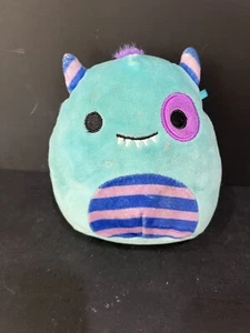 Squishmallow Rorty Peluche Monstruo Peluche Verde azulado Púrpura Decoración de Halloween - Imagen 1 de 6