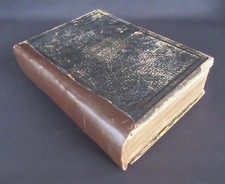 John Euler (1866-1922) & Ellen A Zumstein (1867-?) Family Bible NY Genealogy