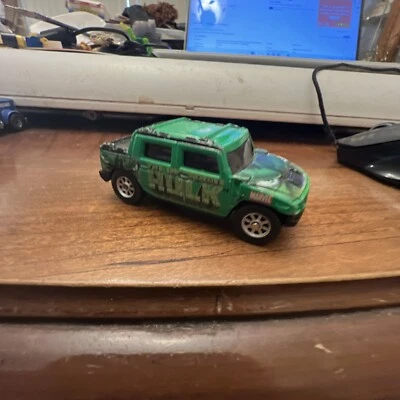 Maisto Ultimate Marvel Series 1 #12/25 2002 Hulk Hummer H2 Sut Concept verde Foto 1 de 4