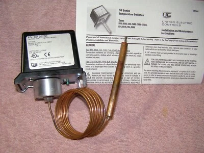 NUEVO - Interruptor de temperatura United Electric E54-D22BC 50 a 300 grados Foto 1 de 3