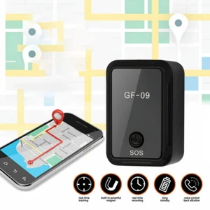 Mini GPS GF09 Localizzatore GSM Magnetico Dispositivo di Localizzazione Veicoli in Tempo Reale - Foto 1 di 7