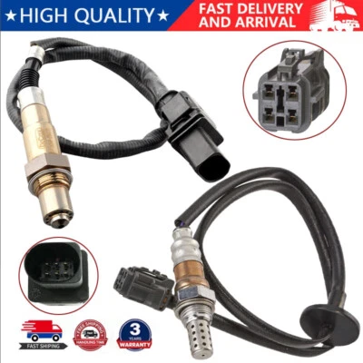 Датчик кислорода 2 шт подходит для Kia Soul 2,0 л L4 2014 2015 2016 вверх + вниз по течению - Изображение 1 из 4