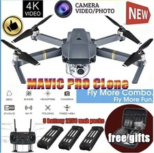 Mavic Pro Clone! Professional 1080P 4K Camera Clone Dji Upgraded Folding Drone 