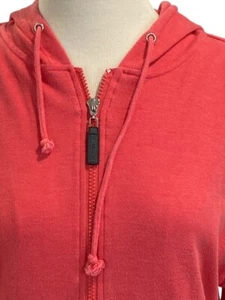 NASCAR Hoodie Sweatshirt E Series Logo Racing Apparel Full Zip Pink Unisex - Picture 1 of 9