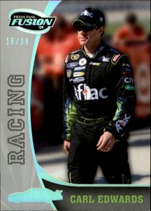 2009 Press Pass Fusion Silver #67 Carl Edwards /99 