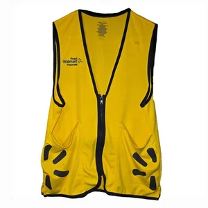 Walmart Employee Unisex Size Small Yellow "Proud Associate" Spark Vest - Picture 1 of 7