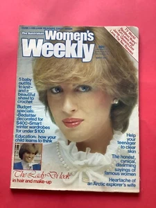 Vintage Australian women’s weekly magazine womens weekly magazine lady di look - Picture 1 of 6