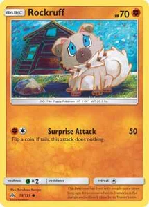 Rockruff 75/131 Forbidden Light Pokemon Card NM - Picture 1 of 1