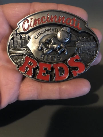 limited edition mlb belt buckle Cincinnati Reds 2916/10,000 Cover
