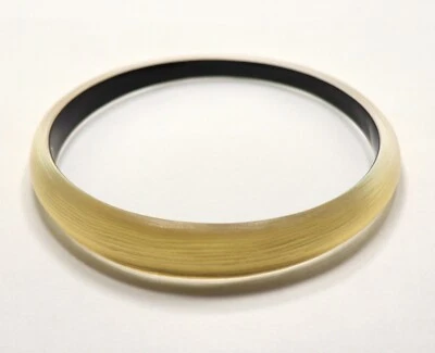 PULSERA BRAZALETE CÓNICO ALEXIS BITTAR AMARILLO LUCITE Foto 1 de 4