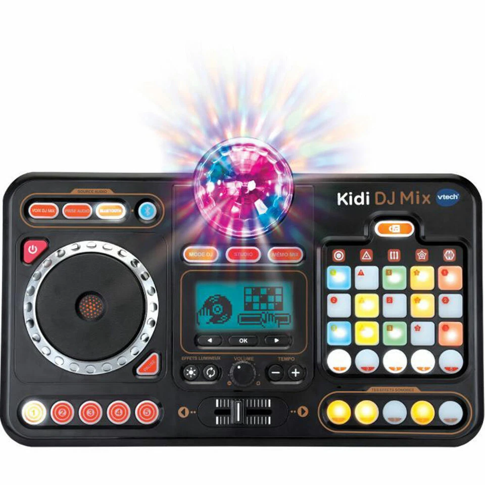 VTech Kidi DJ Mix DJ Konsole - Schwarz (80-547304)