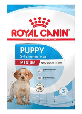 4 kg Royal Canin Medium Puppy (€ 9,16/kg) Trockenfutter für Welpen - Bild 1 von 3