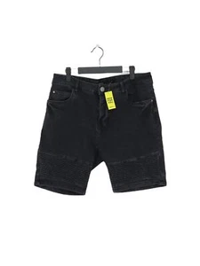 Brave Soul Men's Shorts XL Black Cotton with Elastane Chino - Picture 1 of 5