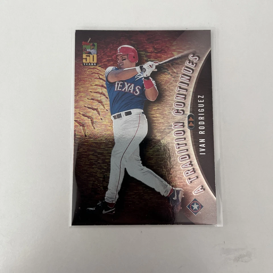 2001 Topps - A Tradition Continues #TRC11 Ivan Rodriguez - Image 1 of 2
