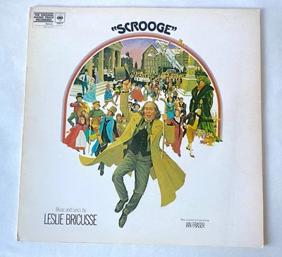 Leslie Bricusse SCROOGE Film Soundtrack LP Albert Finney Alec Guinness Christmas - Image 1 of 4