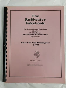 The Ruffwater Fakebook Judi Morningstar Vtg Spiral Bound Folk Dance Tunes 1991 - Foto 1 di 5