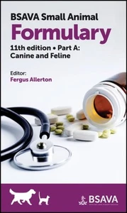 BSAVA Small Animal Formulary Eleventh Edition Part A Canine and Feline Allerton - Picture 1 of 1