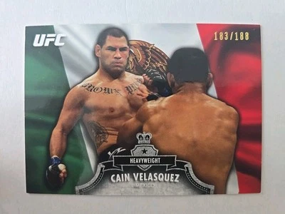 2012 UFC Topps Bloodlines Flag/188 Cain Velasquez  #33 - Image 1 of 3