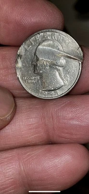 1991 P Error Quarter - Image 1 of 2