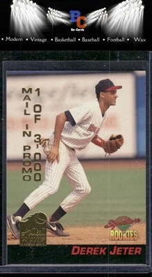 1994 Signature Rookies #S4 Derek Jeter Hottest Prospects Mail-In Promos - Image 1 of 2
