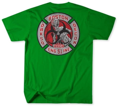 Camisa 51 del Departamento de Bomberos de Boston (no oficial) v2 Foto 1 de 4