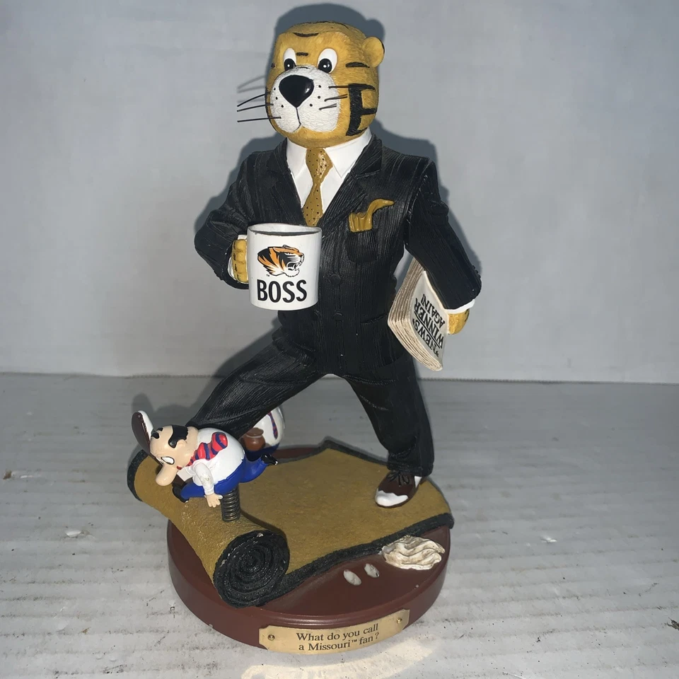 Missouri Tigers Boss Rivalry Football Limited Edition NCAA Gift Figurine FLAWED - Image 1 of 4