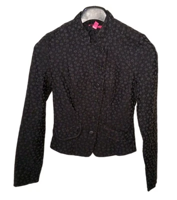 Cárdigan Betsey Johnson x Forever21 Roseta Talla L Marfil Suéter Coqueta Romántico Foto 1 de 4