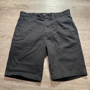 Billabong Shorts Mens 30 Black Recycler Cotton Vintage Skate Skater Casual 9" - Picture 1 of 8