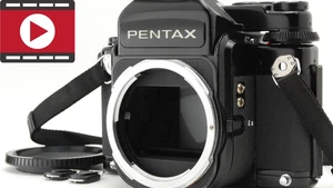Late model [NEAR MINT w/ Strap] Pentax 67 6x7 TTL Mirror Up Camera Body JAPAN - Picture 1 of 9