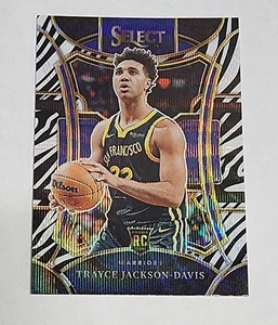 TRAYCE JACKSON DAVIS 2023-24 Panini Select Mezzanine Zebra Prizm Rookie RC SP - Picture 1 of 2
