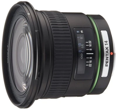 PENTAX DA 14mm F2.8 ED IF lente principal gran angular APS-C K Mount 21510 JP - Imagen 1 de 4