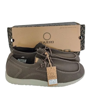 Itazero Herren 17 Weite Big & Tall Khaki Strick Slipper Halbschuh Schuh Komfort Freizeit NEU - Bild 1 von 7