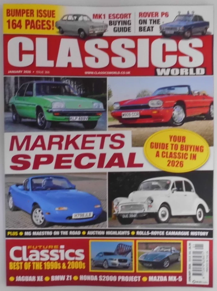 Classics World magazine Markets Special: Your guide to buying a classic in 2026 - Image 1 of 1