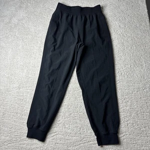 Women’s Lululemon 4 Wanderer Cropped Jogger Black Athletic Travel - Picture 1 of 6