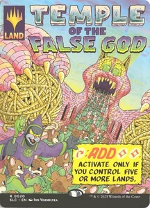 MTG Temple of the False God (0020) *Non-Foil* Secret Lair: Encyclopedia MT/NM - Picture 1 of 2
