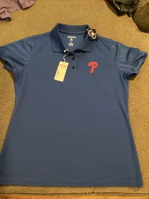 Camisa de golf Philadelphia Phillies Antigua para mujer M nueva con etiquetas  Foto 1 de 4