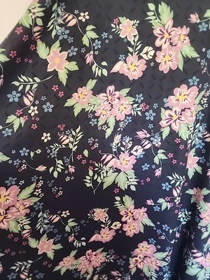 Maxi Falda Lularoe Simply Cómoda Talla L Cintura Plegable Texturizada Floral Resort Foto 1 de 4