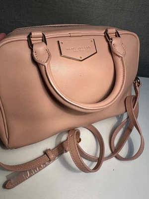 Bolso Cartera de Cuero Marc Jacobs - Rosa Rubor - Herrajes Dorados Foto 1 de 4