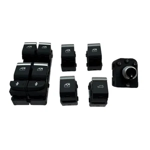AUDI A4 S4 B9 2016 OEM WINDOW REGULATOR BOOT CONTROL SWITCH SET 4M0959851B - Imagen 1 de 11