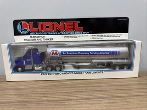 Lionel 6-12869 O Gauge Marathon Tractor & Tanker Truck NEW IN BOX - Picture 1 of 4