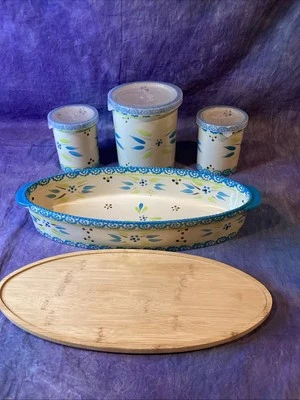 Temptations Retired Oceanfetti 8 件套中心套装罐 + Baker & Lid — 第 1/4 张图片