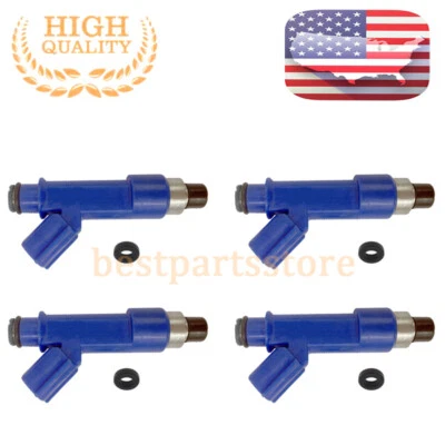 4Pcs Fuel Injectors 23250-21040 For Toyota Yaris 1.5L 2006-17 Corolla 1.8L 00-15 Foto 1 de 4