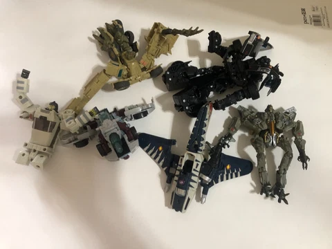 Transformers ROTF Robot Replicas Starscream MORE LOT RARE Cover