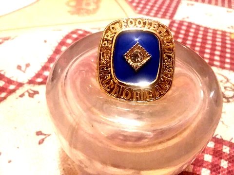 NEW 2002 JIM KELLY/BUFFALO BILLS HALL OF FAME TRIBUTE FAN RING Cover