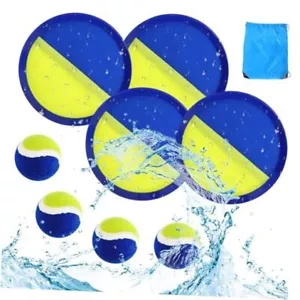 Kids Toys Toss and Catch Game Set, Ball Sports Games with 4 Paddles 4 Balls - Picture 1 of 6