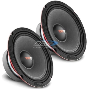 2x DS18 8" Midrange Speakers PRO-X8MSE 275w Rms 8-ohm Sealed Back Loudspeaker - Picture 1 of 7